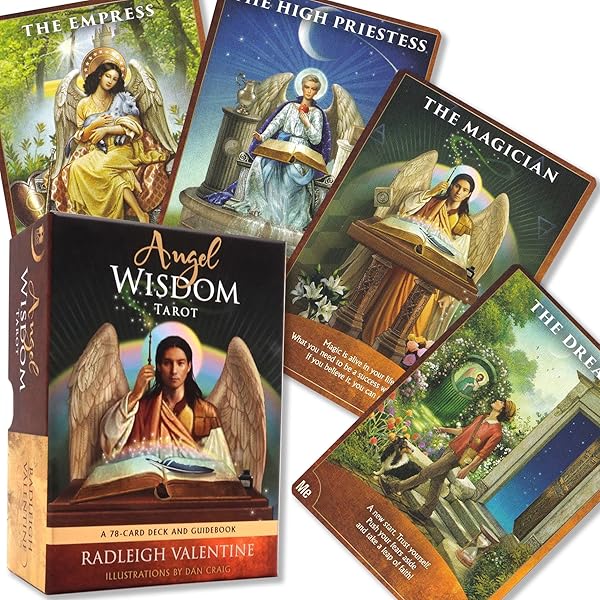 エンジェルウィズダムタロット(日本語説明書付) ([バラエティ